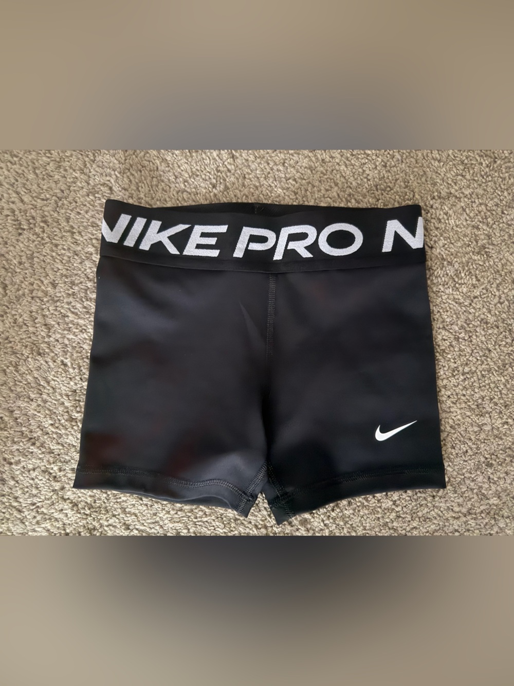 Nike Black Girls Shorts/ Spandex